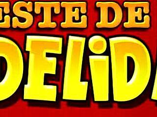 Married brunette sucks lover's dick passionately 😍