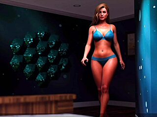 3D animated game of taboo roleplay with mature stepmom