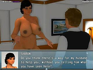 Adult game walkthrough for Maria Jet and Sarah's quest