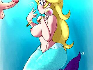 Princess Peach Rules in Super Mario Bros Hentai Compilation