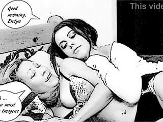 Imogene Inherits the Widow's Estate in Anime Style