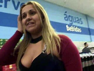 Debora Gaúcha Flashing Tits and Ass in Public Streets