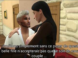 Los Sims 4 - Padre de familia episodio 7 con actuación de voz francesa