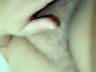 she sat on the vibrator front and back, warning when she was about to cum in this homemade part 4 of 5