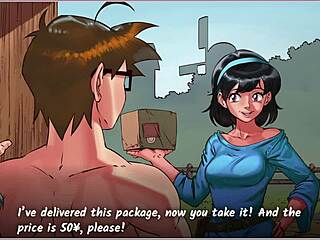 Hentai heroes begin in the city at bunny's house part 1-2