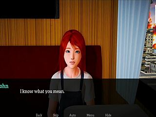 Adult animated video game with erotic content