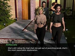 I-I mean, nursing back to pleasure with Lisa getting braver and braver in this homemade game.