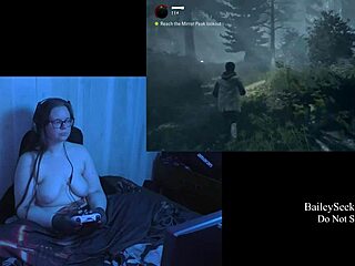 i'm playing naked alan wake, feeling the thrill in part five