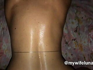 wake up my wife's slut pussy with cock, it's always wet