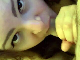 Girl Gags Hard on Daddy’s Dick with Intense Choking