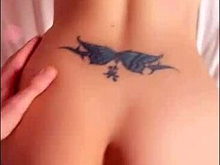 milf flashes and takes naughty snaps during sex challenge