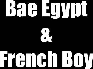 Sexy Slim Thick Bae Egypt Meets BBC French Boy for Intense Action