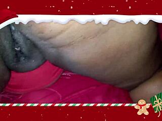 Brazilian guys enjoy a special Christmas anal fucking session