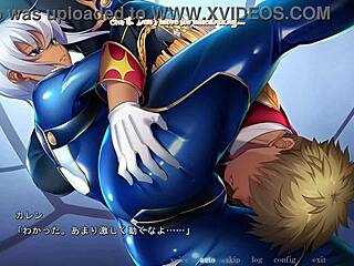 Kyonyuu hypnosis scene with soldier