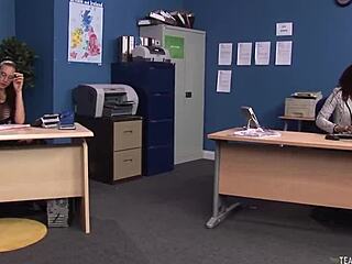 Interracial sex really makes this ebony hottie so happy.