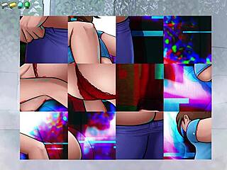 hot underwear hornycraft gets steamy in wild anime parody action