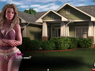 Hell yeah, mature anime babe begs for leg cum!