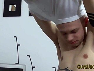 Hot gay sex scene with cum on ass