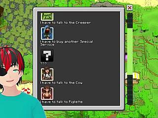 hot underwear hornycraft gets steamy in wild anime parody action