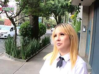 Picked up a stranger from the street for wild pounding