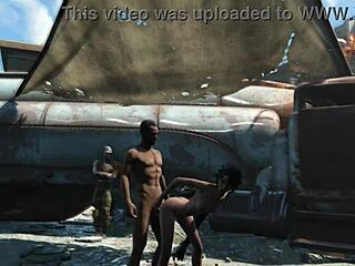 Fallout 4 videohra sex s futa je tak žhavý!