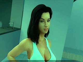 3D-porno i boblebad med anime-babes - Vatosgames