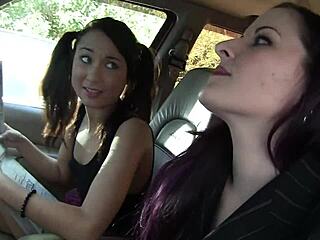 hey, wanna see caroline pierce and her mom jesse jordan get fucked together?