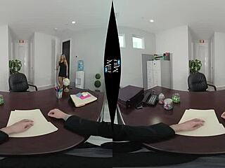 Kayla Kayden - Milfvr - Corner Office Anniversary Reality At Work Sex Pornstar Secretary Boobs Blowjob Wife Milf