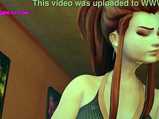 Ashe die Blondine dominiert Brigitte in dieser exklusiven Pornoanimation