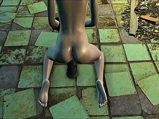 Fallout 4 sex adventure with dildo