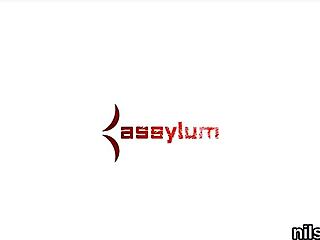 Peculiar Kitten Brought To Anal Madhouse For Awkward Treatment