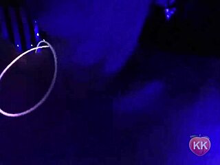 gamer pawg gets ass covered in cum in kitchen