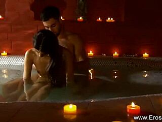 A sensual massage with an erotic touch and a deep penetration