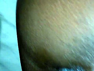 Creamy Ebony Pussy Takes Monster Cock Roughly