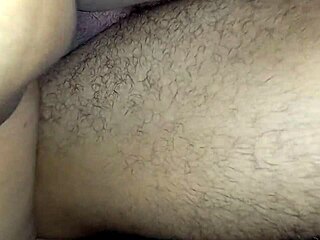 Hairy dick exploring a big shaved pussy