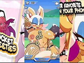 pocket sweeties rouge is so hot in this hentai game