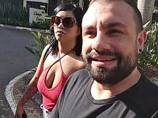 we went to the tattoo artist for name tattoos, but nicoly mattos wanted her pussy inked instead