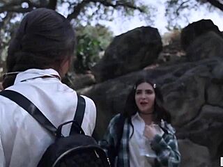 principals lure jane wilde and april olsen into lesbian play.