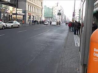 Redlight district in Checkpoint Charlie, Berlin, Germany