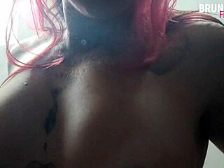 Brazilian Fitness Babe Shows Off Huge Silicone Ass and Busty Chest