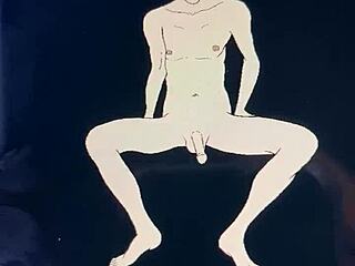 Stare At His Massive Anime Penis Intensely