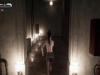 Let's Play Escape From The Mansion With Shaved Pussy Excitement!