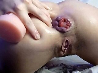 I enjoy anal fisting with small tits and ass.