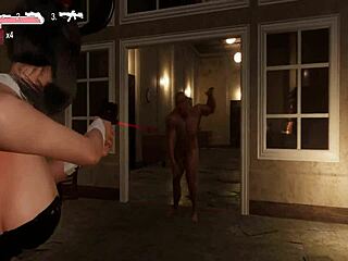 Let's Play Escape From The Mansion With Shaved Pussy Excitement!