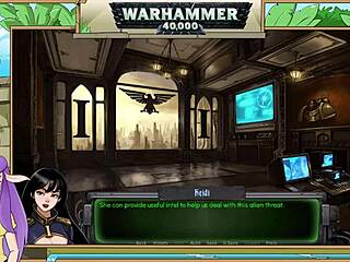 Warhammer 40k Inquisitor Trainer Part 15 with lesbian anime dildo play.