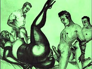 Vintage Erotic Illustration