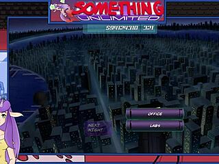 Something unlimited part 131 features anime game with sexy hentai blonde cartoon redhead