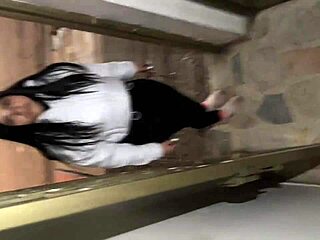 Little Slut Leaves With Fan She Just Met