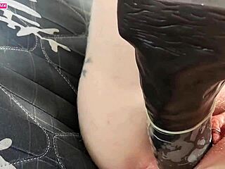 Exotic Tattooed Babe Plays Solo with Dildos