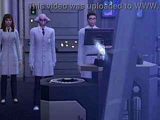 Johnny Bravo Fucks His Cartoon Clone Hard.